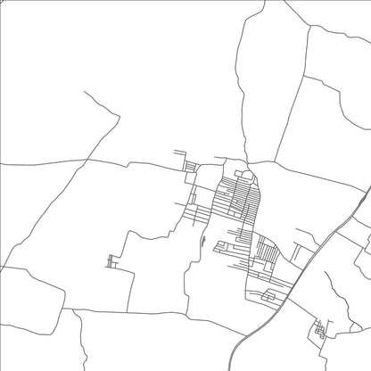 ROAD MAP OF CHINNALAPATTI, INDIA BY MAPBAKES