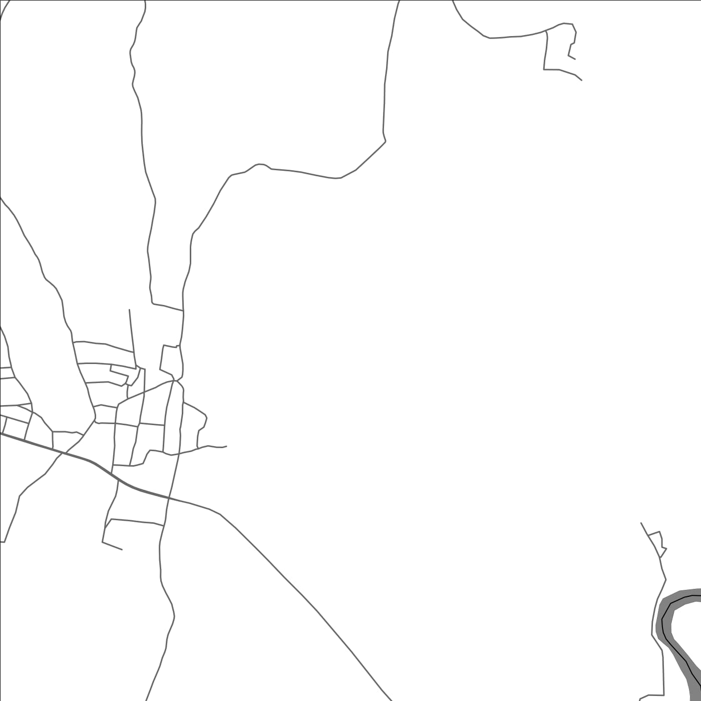 ROAD MAP OF CHODAVARAM, INDIA BY MAPBAKES