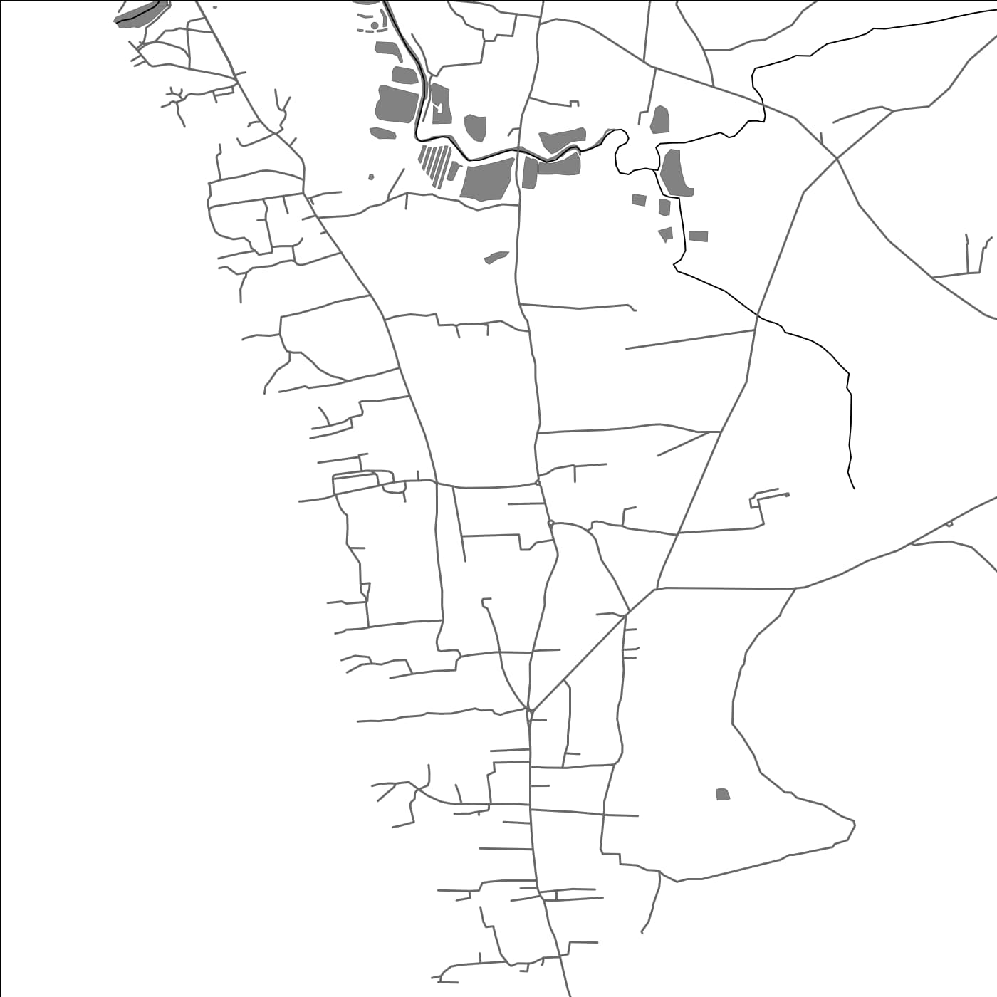 ROAD MAP OF COLANGUTE, INDIA BY MAPBAKES