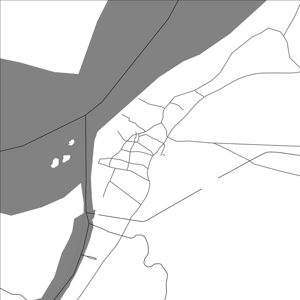 ROAD MAP OF COLGONG, INDIA BY MAPBAKES