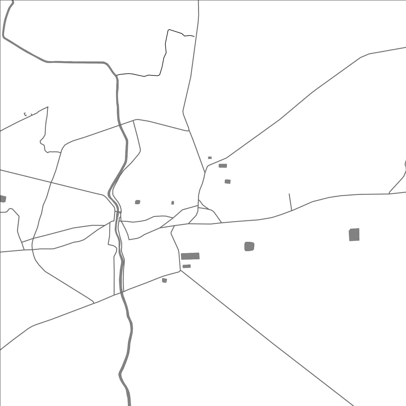 ROAD MAP OF CONTAI, INDIA BY MAPBAKES