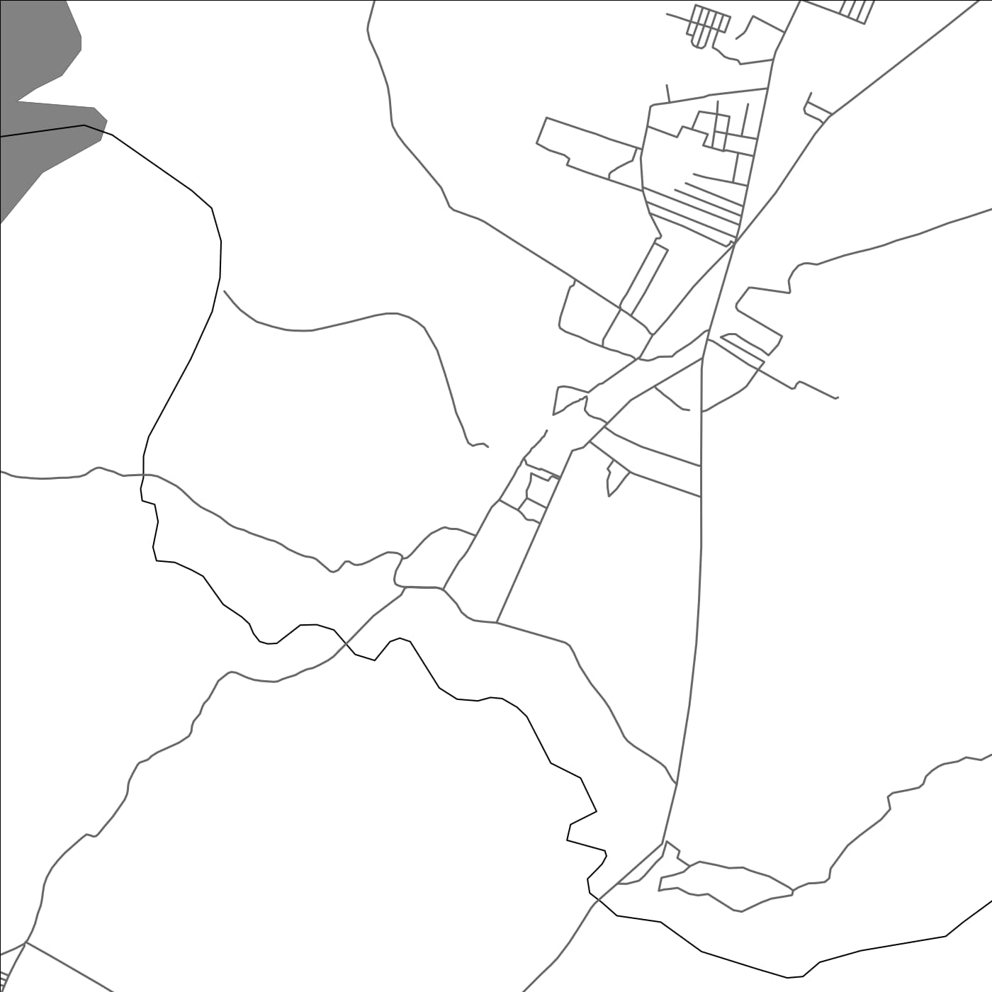 ROAD MAP OF CUMBUM, INDIA BY MAPBAKES