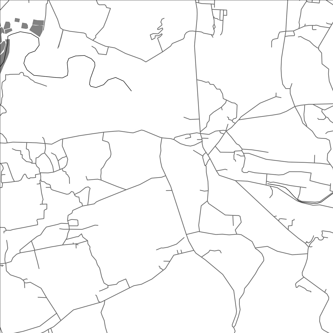 ROAD MAP OF CUNCOLIM, INDIA BY MAPBAKES