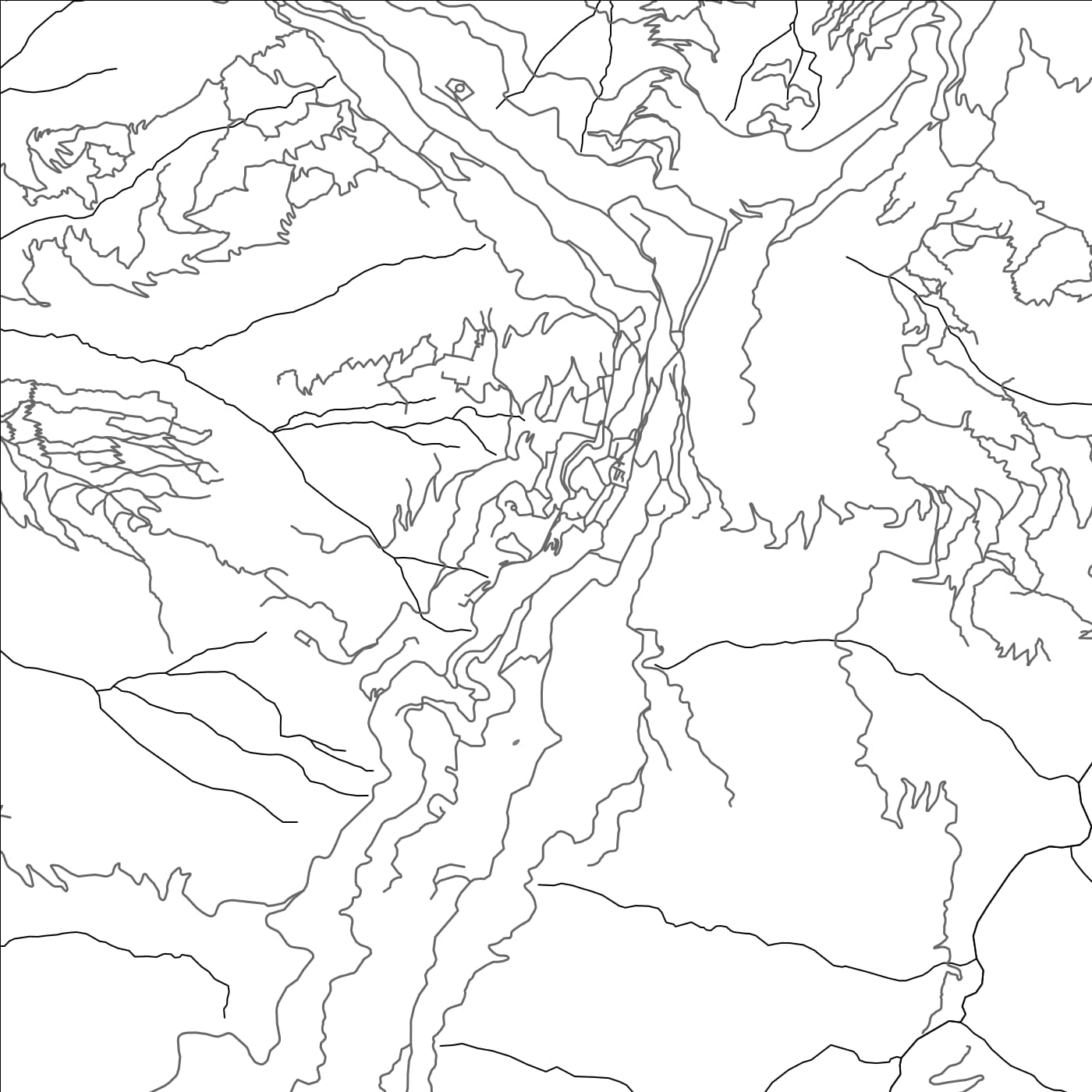 ROAD MAP OF DARJEELING, INDIA BY MAPBAKES