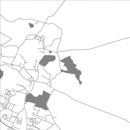 ROAD MAP OF DATIA, INDIA BY MAPBAKES