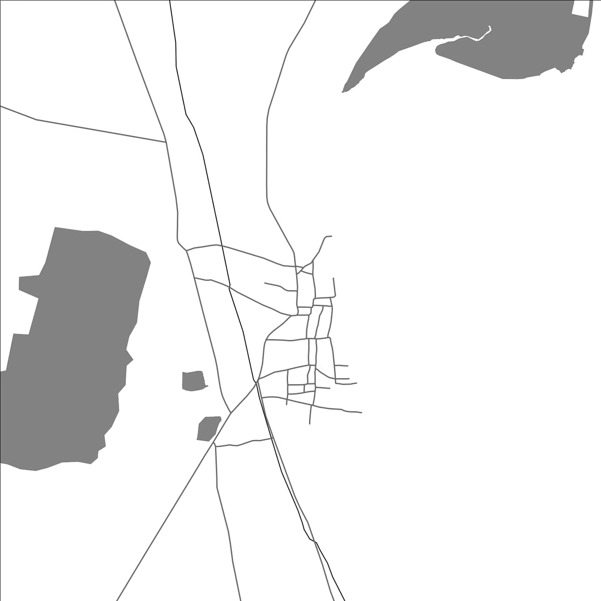 ROAD MAP OF DEVIPATTINAM, INDIA BY MAPBAKES