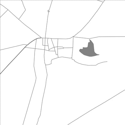 ROAD MAP OF DEWAS, INDIA BY MAPBAKES