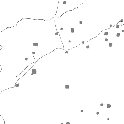 ROAD MAP OF DHAMSAIN, INDIA BY MAPBAKES