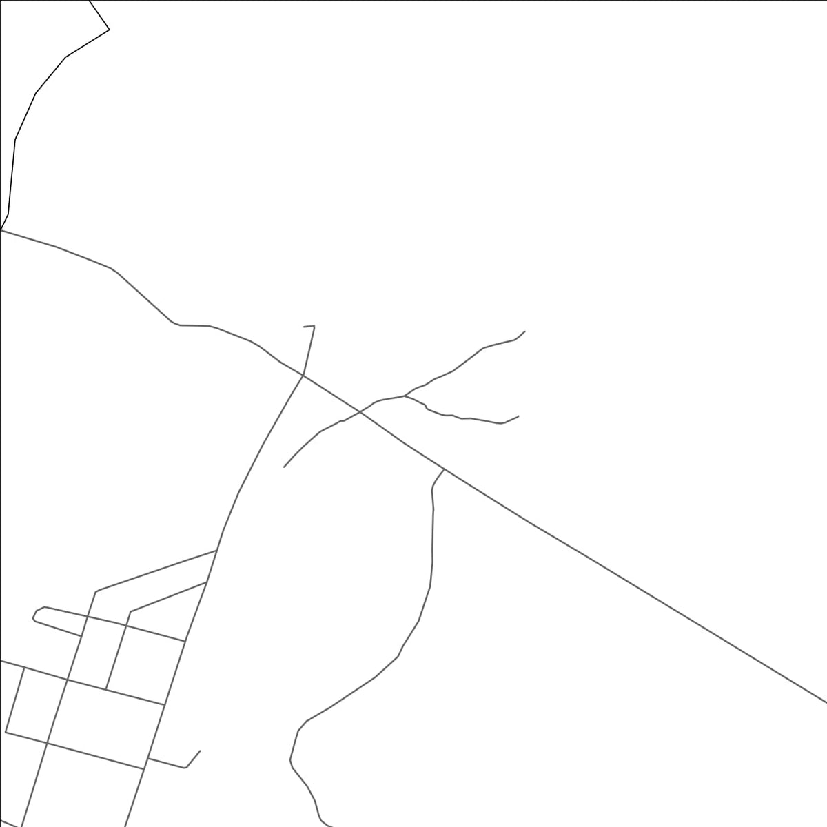 ROAD MAP OF DHANA, INDIA BY MAPBAKES