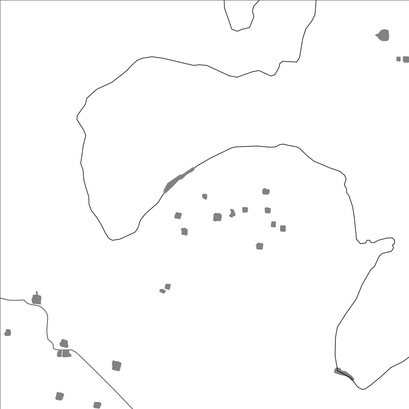 ROAD MAP OF DHANAULI, INDIA BY MAPBAKES