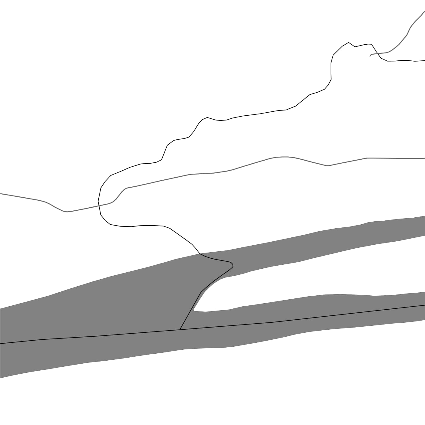 ROAD MAP OF DHARAMPURI, INDIA BY MAPBAKES