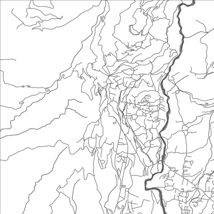 ROAD MAP OF DHARMSALA, INDIA BY MAPBAKES