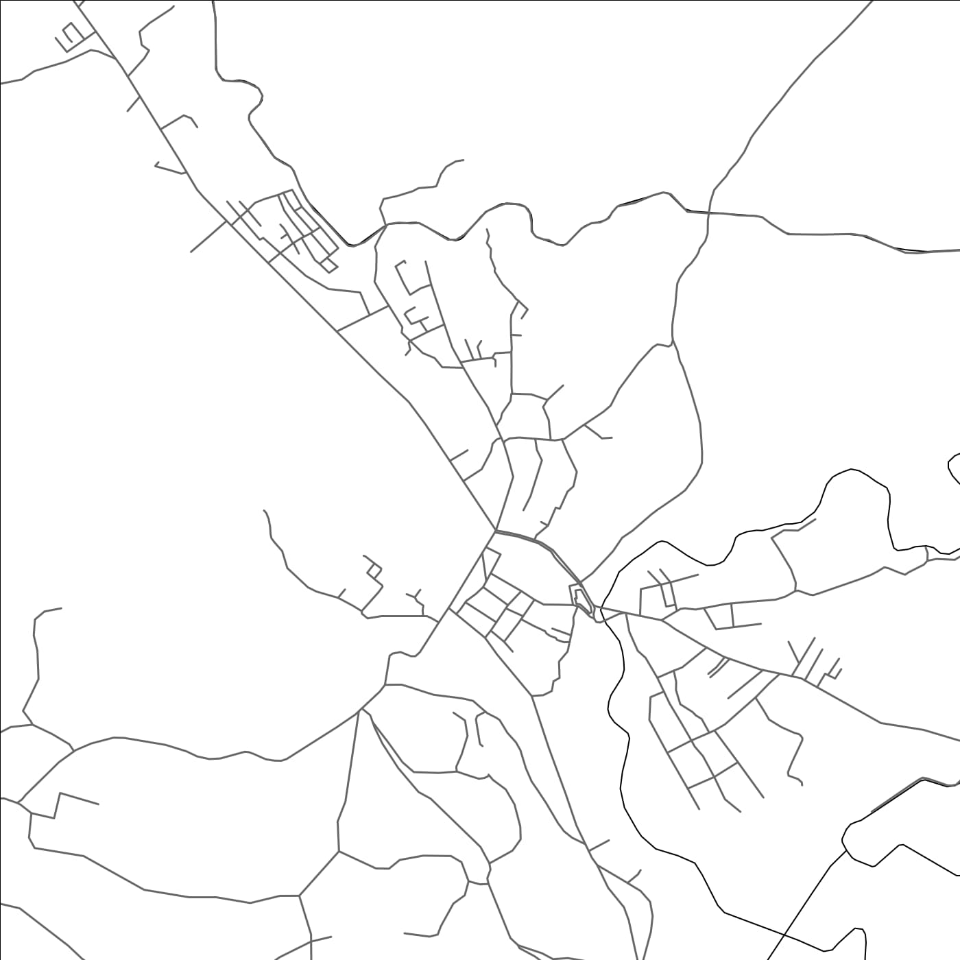 ROAD MAP OF DICHOLI, INDIA BY MAPBAKES