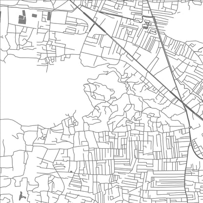 ROAD MAP OF DISPUR, INDIA BY MAPBAKES