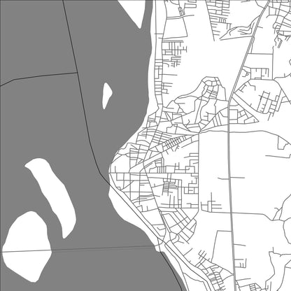 ROAD MAP OF DOWLAISWARAM, INDIA BY MAPBAKES