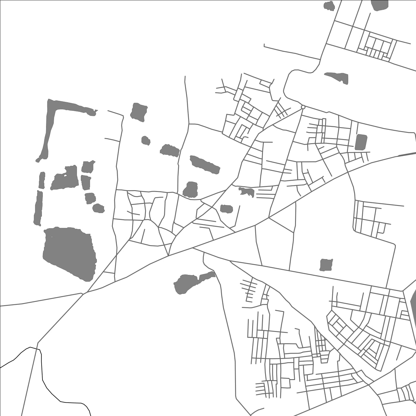 ROAD MAP OF DRUG, INDIA BY MAPBAKES