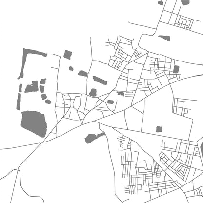 ROAD MAP OF DRUG, INDIA BY MAPBAKES