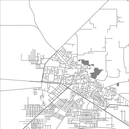 ROAD MAP OF FATEHABAD HARYANA, INDIA BY MAPBAKES