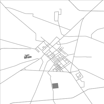 ROAD MAP OF FAZILKA, INDIA BY MAPBAKES