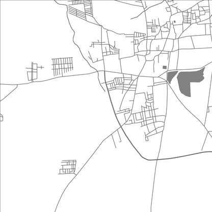 ROAD MAP OF GADAG, INDIA BY MAPBAKES