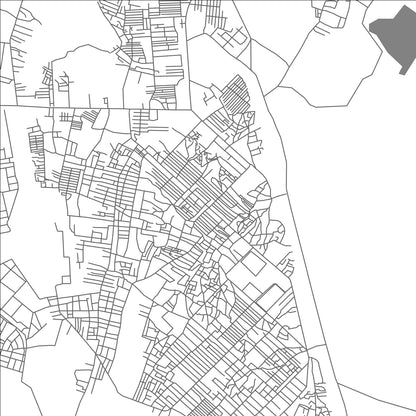 ROAD MAP OF GADDA MADIRAL, INDIA BY MAPBAKES