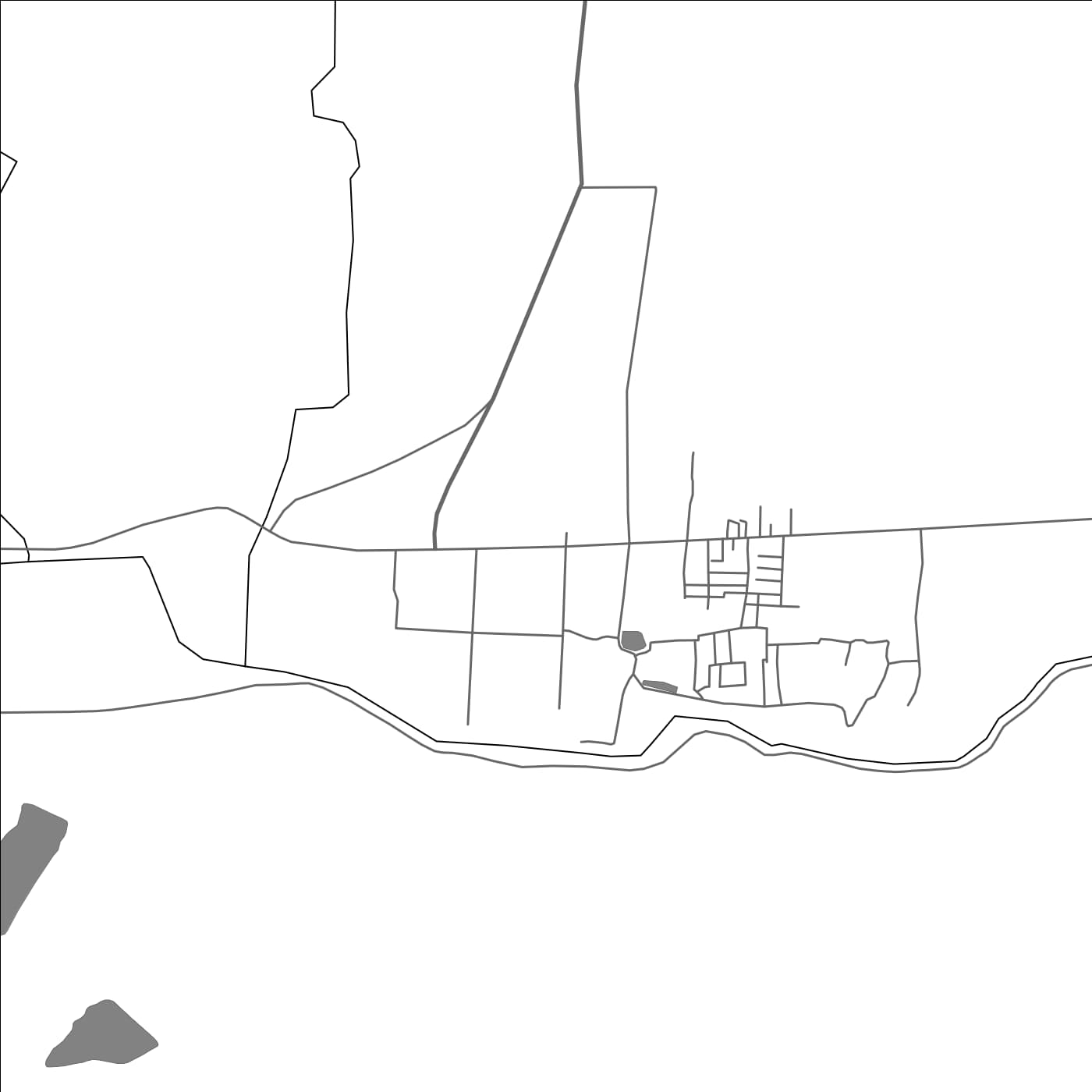 ROAD MAP OF GANGAIKONDAN, INDIA BY MAPBAKES