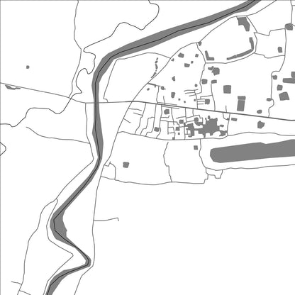 ROAD MAP OF GANGARAMPUR, INDIA BY MAPBAKES