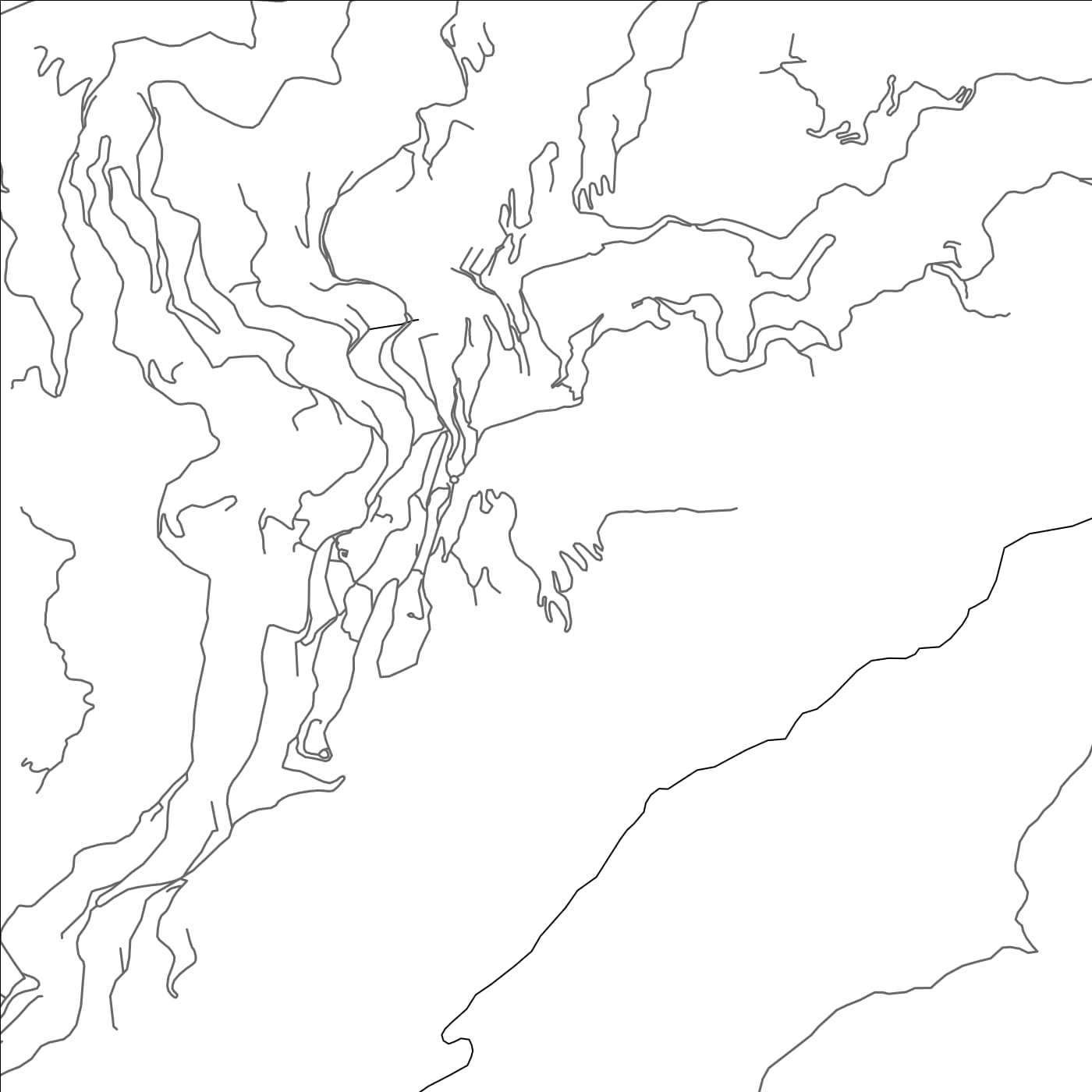 ROAD MAP OF GANGTOK, INDIA BY MAPBAKES