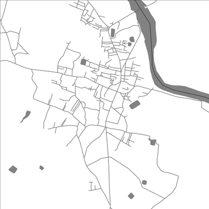 ROAD MAP OF GODDA, INDIA BY MAPBAKES