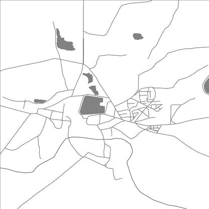 ROAD MAP OF GODHRA, INDIA BY MAPBAKES