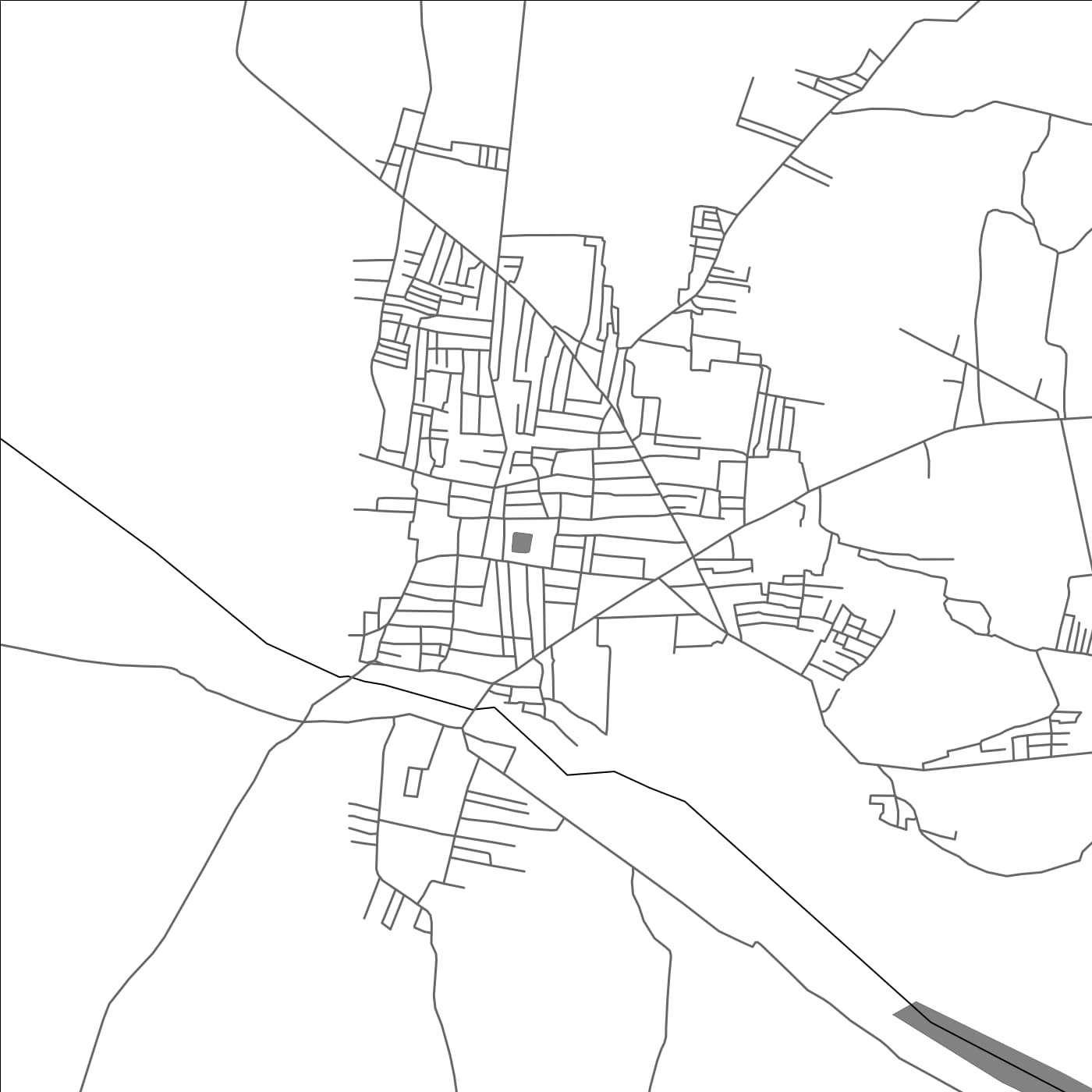 ROAD MAP OF GUDIYATTAM, INDIA BY MAPBAKES