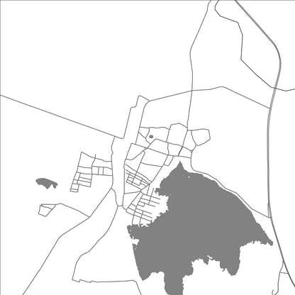 ROAD MAP OF GUDUR, INDIA BY MAPBAKES