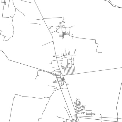 ROAD MAP OF GUNDUR, INDIA BY MAPBAKES