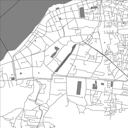 ROAD MAP OF GUWAHATI, INDIA BY MAPBAKES