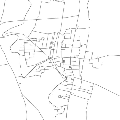 ROAD MAP OF HAILAKANDI, INDIA BY MAPBAKES