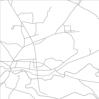 ROAD MAP OF HARDA KHAS, INDIA BY MAPBAKES