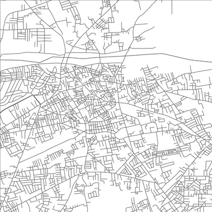 ROAD MAP OF HARIPUR, INDIA BY MAPBAKES