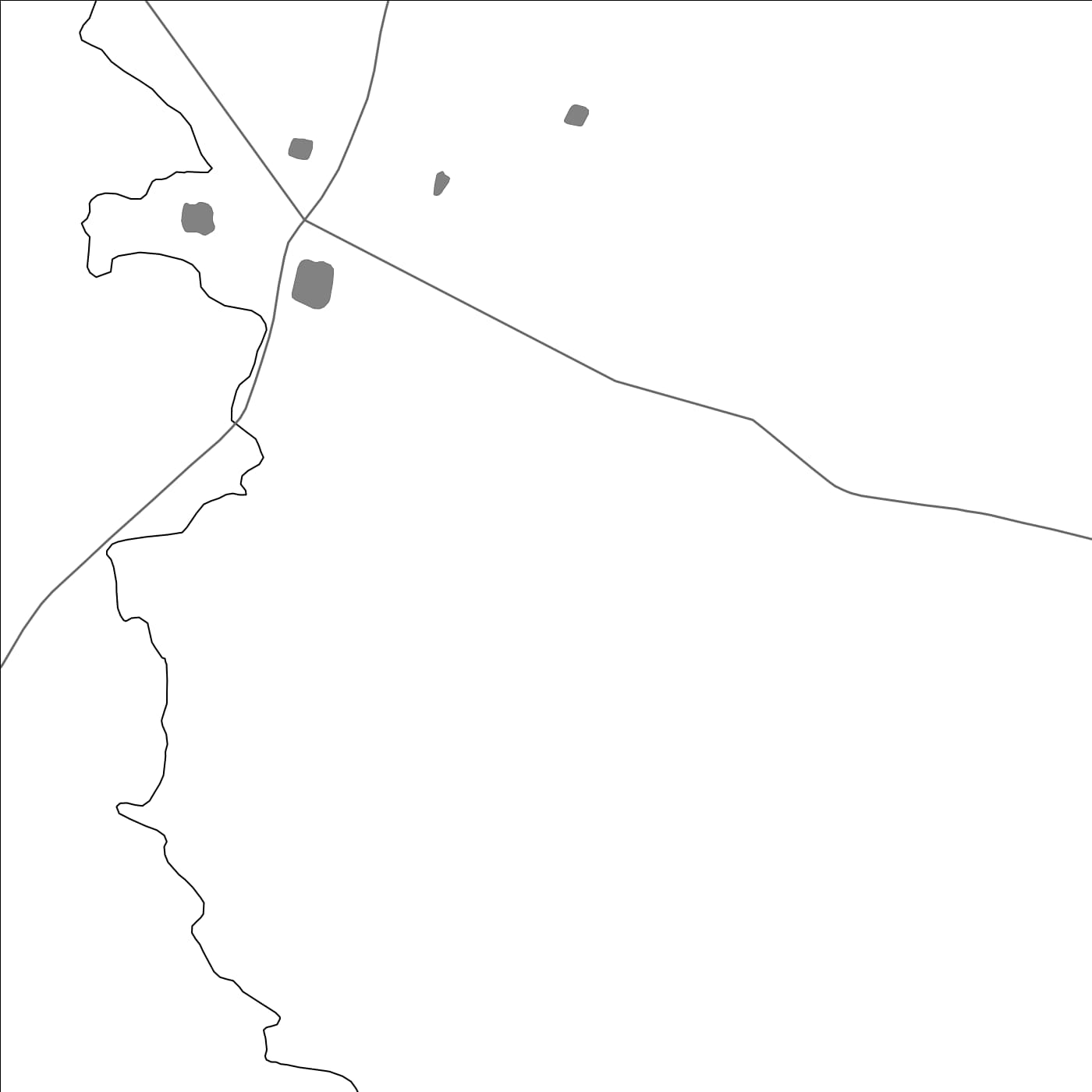 ROAD MAP OF HARIPUR SOUTH, INDIA BY MAPBAKES