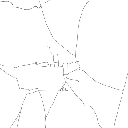 ROAD MAP OF HEBLI, INDIA BY MAPBAKES