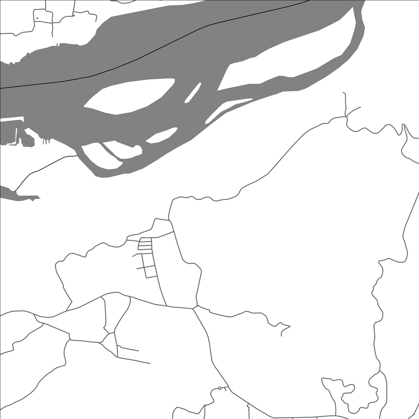 ROAD MAP OF HOKOTTU KARNATAKA, INDIA BY MAPBAKES