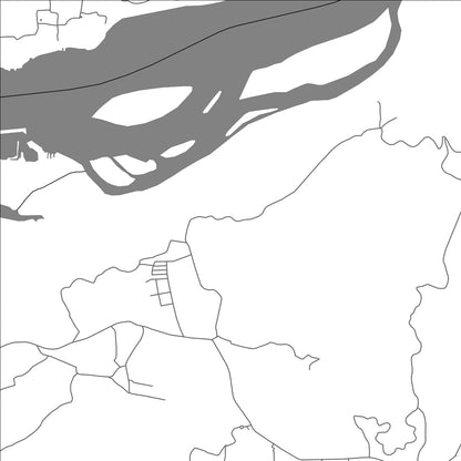 ROAD MAP OF HOKOTTU KARNATAKA, INDIA BY MAPBAKES