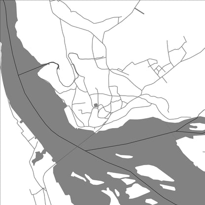 ROAD MAP OF HONAVAR, INDIA BY MAPBAKES