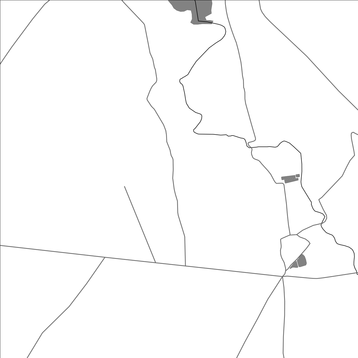 ROAD MAP OF HULKOTI, INDIA BY MAPBAKES