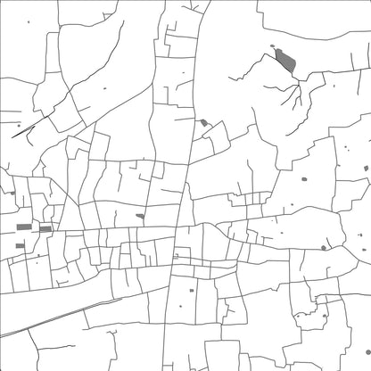 ROAD MAP OF IRINJALAKUDA, INDIA BY MAPBAKES