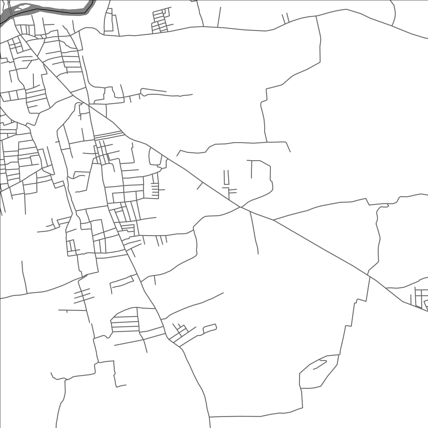 ROAD MAP OF JADAYAMPALAIYAM, INDIA BY MAPBAKES