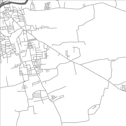 ROAD MAP OF JADAYAMPALAIYAM, INDIA BY MAPBAKES