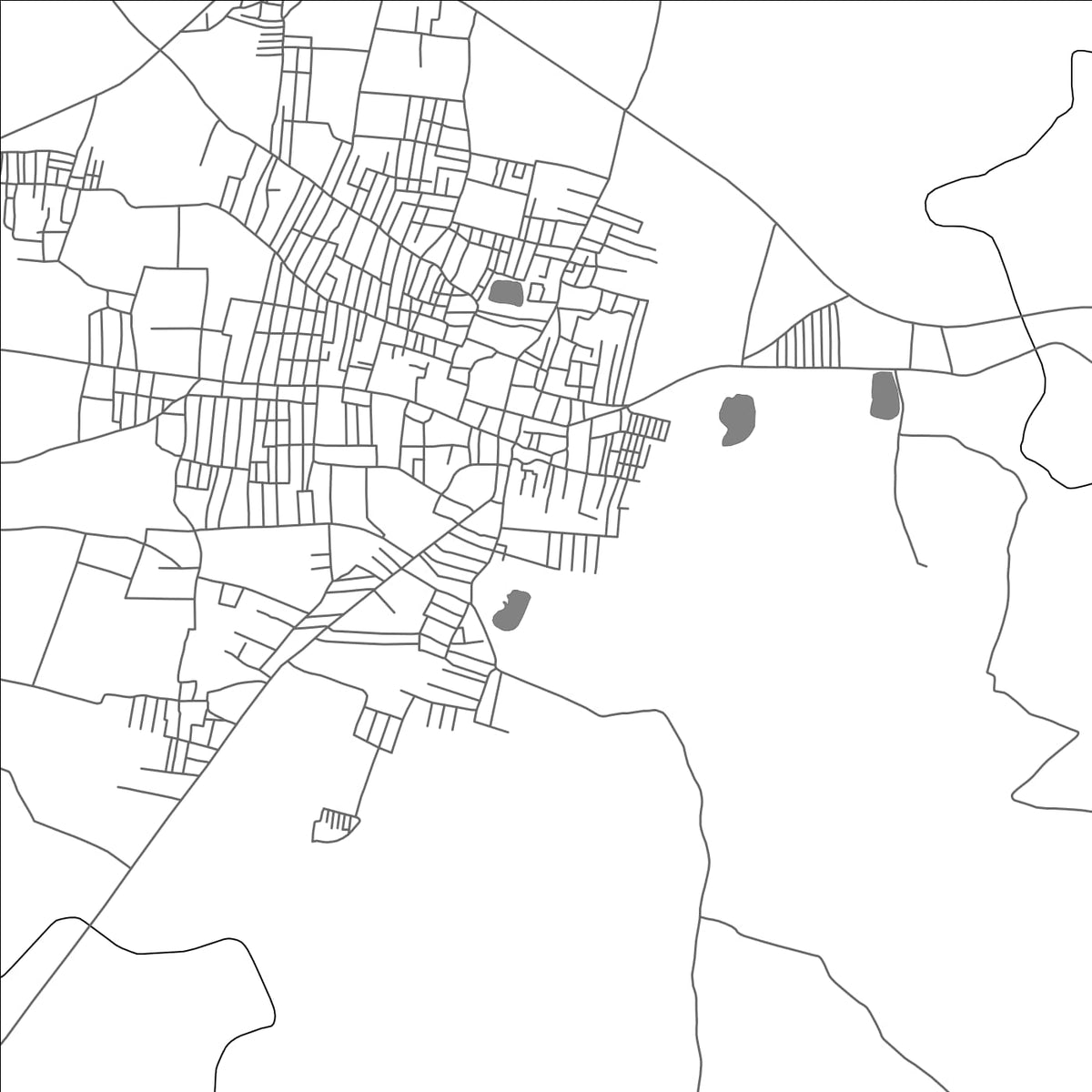 ROAD MAP OF JAGGISETTIGUDEM, INDIA BY MAPBAKES