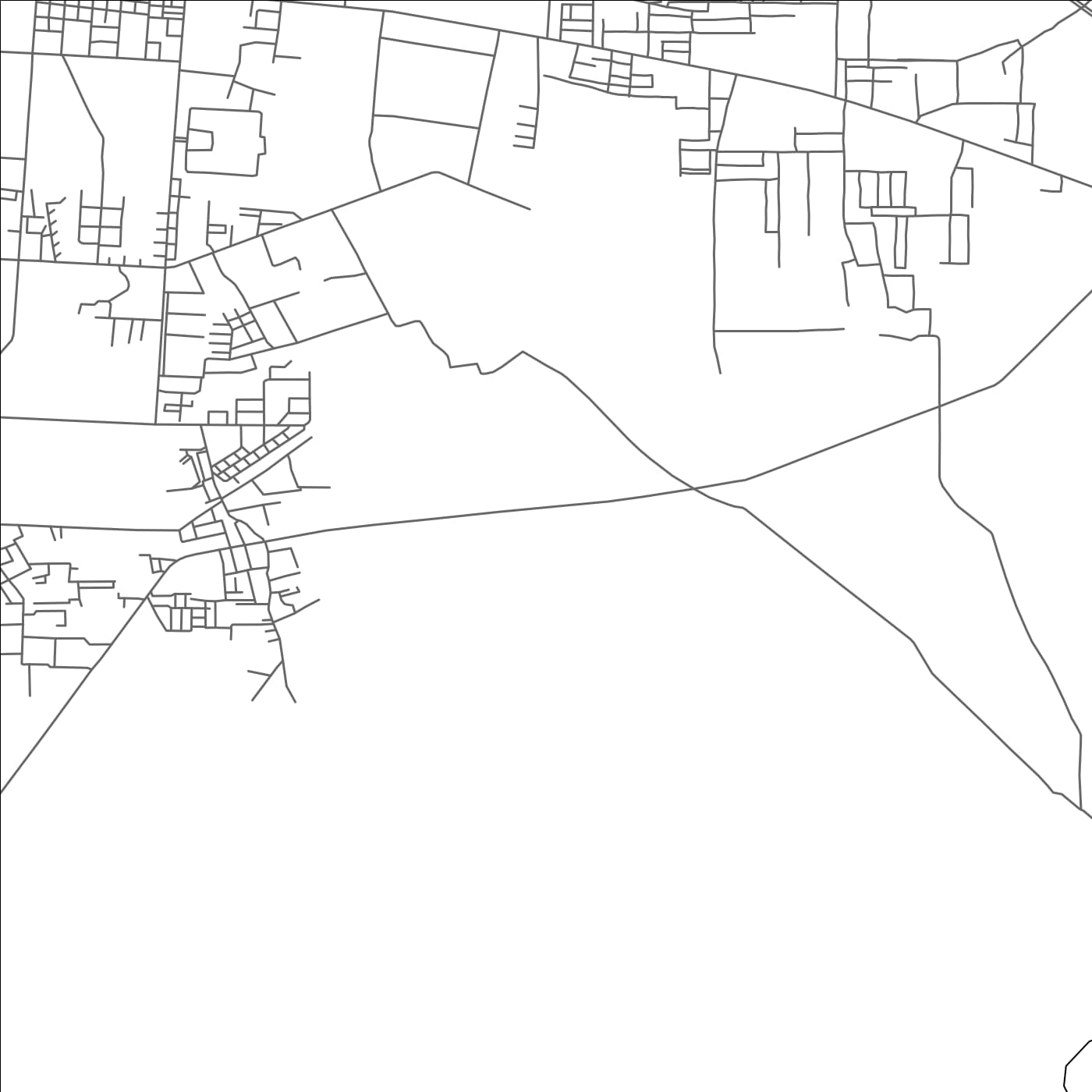 ROAD MAP OF JAMSHER, INDIA BY MAPBAKES