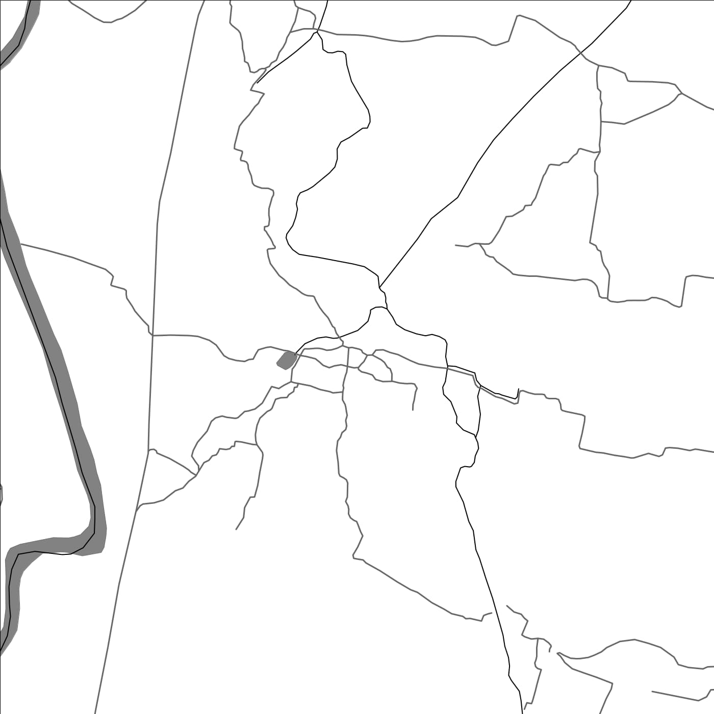 ROAD MAP OF JHAGARUA, INDIA BY MAPBAKES