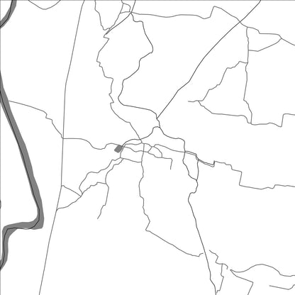 ROAD MAP OF JHAGARUA, INDIA BY MAPBAKES